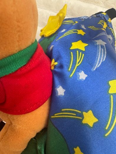 Bonfire Night Winnie The Pooh In Rocket Tent Plush approx. 8" Plush Used Please see photos