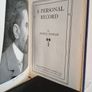 A Personal Record by Joseph Conrad (HQ93) Image 2