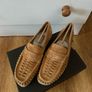 Wallabee Loafer Weave Tan Suede Image 3