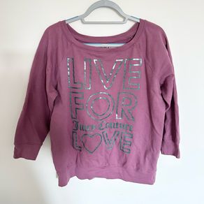 Juicy Couture crewneck sweatshirt