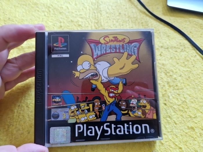 The Simpsons Wrestling PlayStation1 Ps1 PlayStation2 Ps2 Games Original