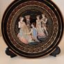 Vintage Olympia Greek Ceramic Wall Plate - 24K Gold Trim - Mint Condition (20cm) Image 6