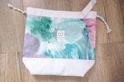 Handmade project bag for knitters and crocheters
