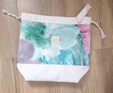 Handmade project bag for knitters and crocheters