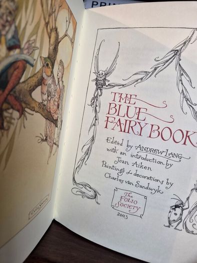 The Blue Fairy Book, Andrew Lang, The Folio Society, Illustrated, Slipcase, 2003