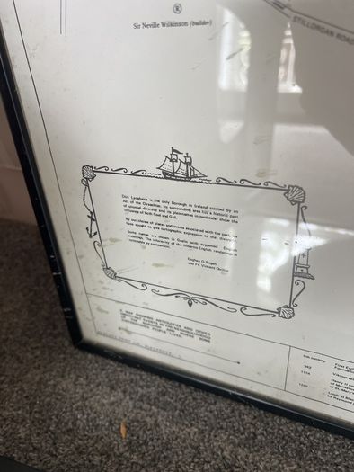 Vintage Dun Laoghaire map and photos