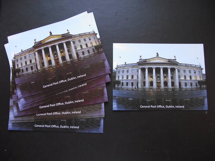 Lot of 10 new Irish postcards. 'G.P.O., Dublin'