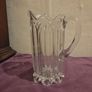 Early American "Church Windows" Glass Pitcher Image 4