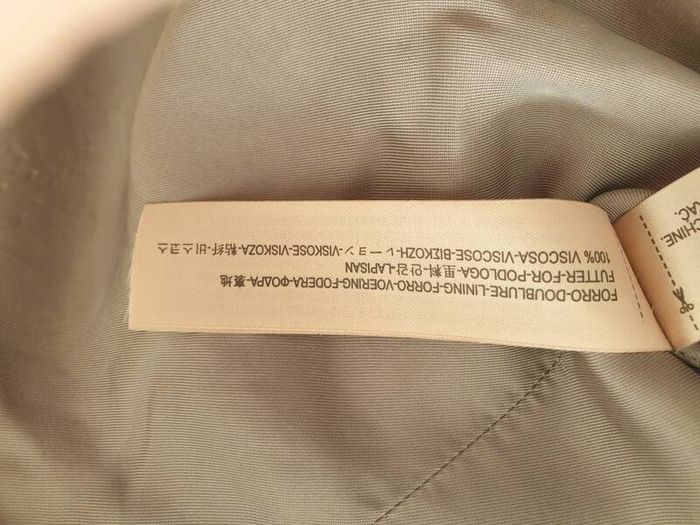 Massimo Dutti Wool Rich Coat Size Medium