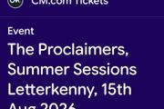Proclaimers &amp; Deacon Blue Summer Sessions, Letterkenny x 2