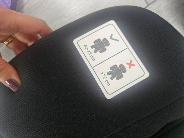 Newborn car seat inserts