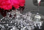 500 pieces  Diamond Confetti Table Scatters (4.5mm)