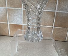 Dublin Crystal 7.25" Flower Vase as New