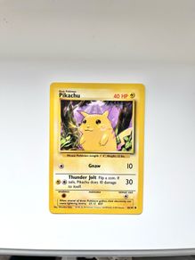 Pokemon Vintage Pikachu Card
