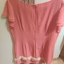 Daisy May pink knee length lovely dress size UK16 EU44 Postage included Image 8