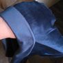 Mens navy velvet tuxedo jacket Image 9