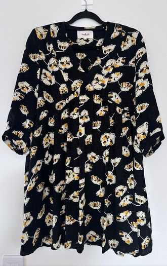Bash Uta Floral Print Shift Dress