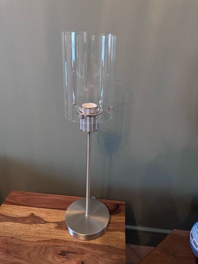 Contemporary Table Lamp (bulb not included)