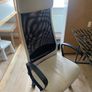 glass office table & chair Image 2