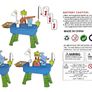 Kids 43 Piece Water Play Table Sink Fishing and Kitchen Set Image 2