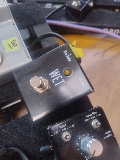 Gamechanger Audio Plus sustain pedal & WET switch