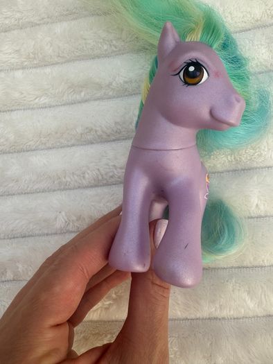 Vintage G3 My Little Pony Hasbro Lickity-Split Purple Body 2002 Used Please see pictures