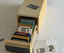 Box 3 with old Amiga discs