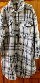 Winter Check  Shirt Coat