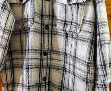 Winter Check  Shirt Coat