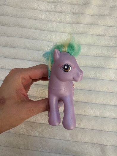 Vintage G3 My Little Pony Hasbro Lickity-Split Purple Body 2002 Used Please see pictures