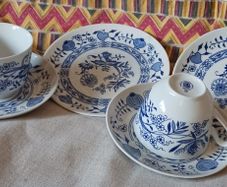 1960s-1980s / Bohemian Porcelain/ 6 Pieces