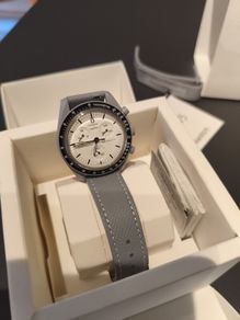Omega + Swatch Speedmaster Moon watch