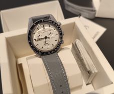 Omega + Swatch Seamaster Moon watch