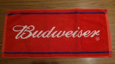Vintage Budweiser bar towel