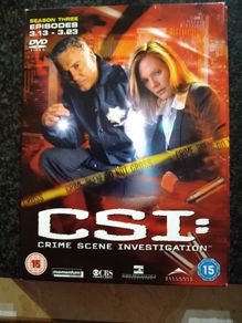 CSI season 3 DVD