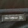 ZARA Black Cropped Cardigan M New Image 3