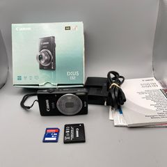 Canon IXUS 132 16MP Digital Camera Black - Full Kit - Boxed