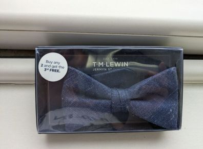 Barberis Navy Bow Tie