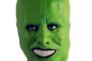 The Mask Jim Carrey Helmet Latex Masque Cosplay Accessory Halloween Deluxe Masquerade Costume Props Black