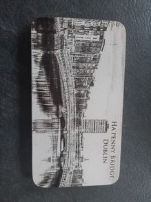 picture halfpenny bridge ha'penny bridge laser engraved picture gift image