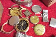 Old Box Of Scrap Watches