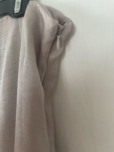 River Island Midi wrap skirt silver