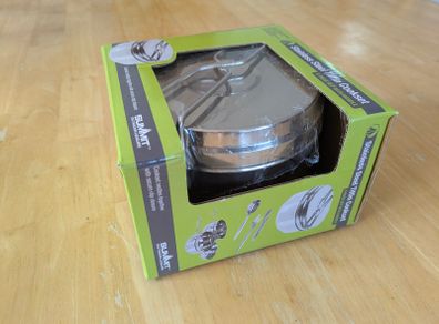 Summit Stainless Steel Tiffin Camping / Hiking Cookset