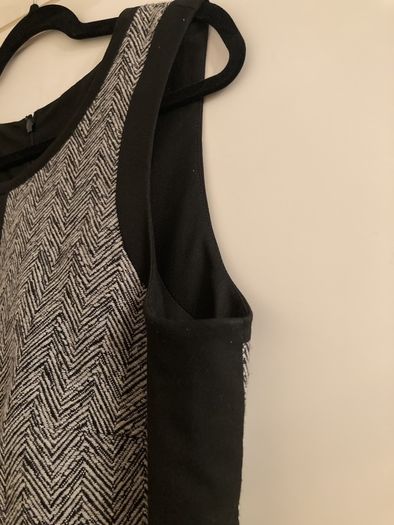 Esprit Black and White Dress