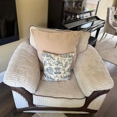 Beautiful beige armchair