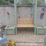 Painted Garden Arbour Image 3