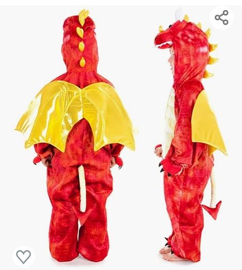 Plush Dragon costume