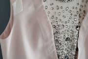 BASTYAN blush bling structured dress Sz 14UK - Rrp 675 (New)