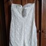 New Quality Cream Lace Dress.Size 12 Image 4