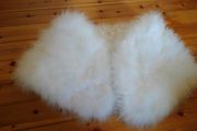 ostrich feather bridal shrug